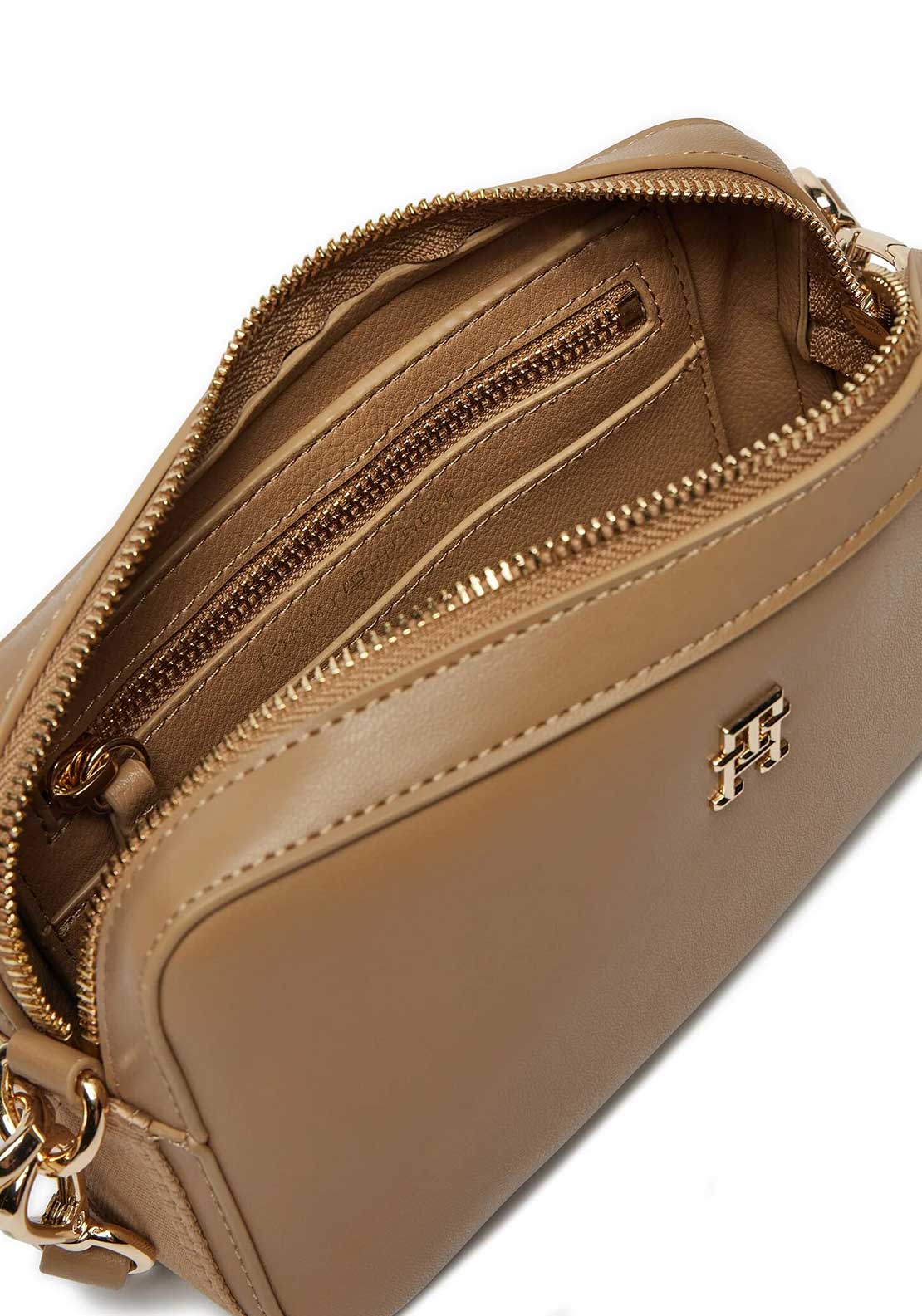 Tommy Hilfiger Crossbody Camera Bag, Light Tan