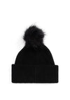 Tommy Hilfiger Elevated Chic Bobble Beanie, Black
