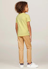 Tommy Hilfiger Boy Essential Short Sleeve Tee, Yellow Tulip