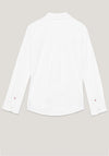 Tommy Hilfiger Boy Long Sleeve Essential Oxford Shirt, White