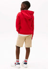 Tommy Hilfiger Boys Essential Hoodie, Red