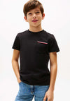 Tommy Hilfiger Short Sleeve Pocket Tee, Black