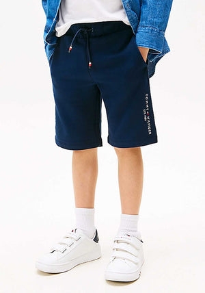 Tommy Hilfiger Boys Essential Shorts, Navy
