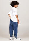 Tommy Hilfiger Boys Monotype Short Sleeve Tee, White