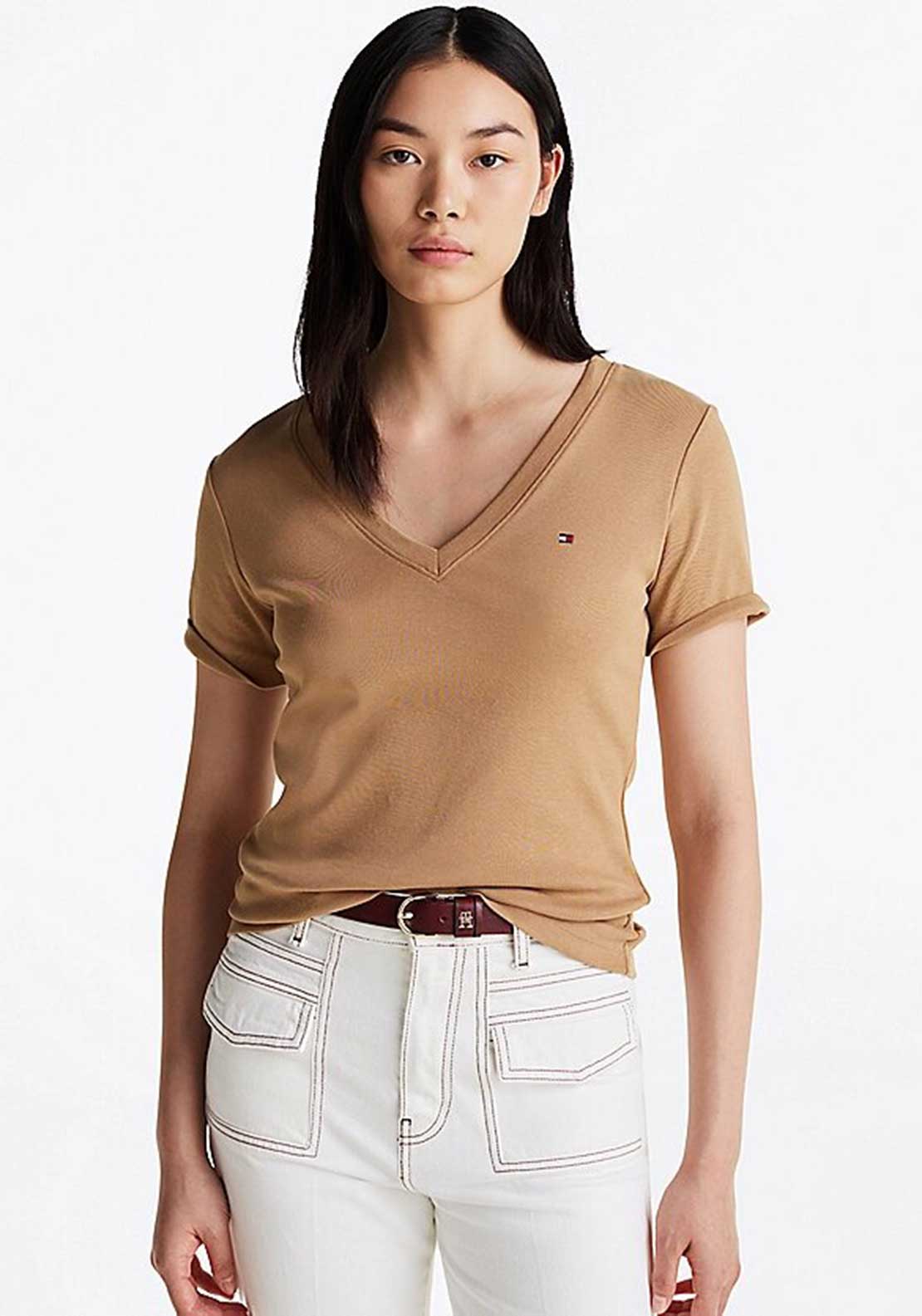 Tommy Hilfiger Cody Slim Fit T Shirt, Brown