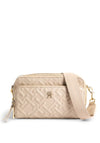 Tommy Hilfiger Monogram Crossbody Camera Bag, Nude