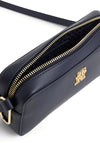 Tommy Hilfiger Monogram Plaque Crossbody Camera Bag, Navy