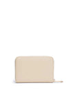 Tommy Hilfiger Chic Monogram Zip Around Medium Wallet, Classic Beige