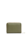 Tommy Hilfiger Chic Monogram Zip Around Medium Wallet, Utility Olive