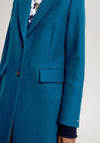 Tommy Hilfiger Classic Wool Blend Coat, Deep Indigo