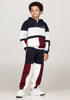 Tommy Hilfiger Boy Quarter Zip Hoodie, Multi
