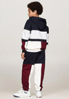Tommy Hilfiger Boy Quarter Zip Hoodie, Multi