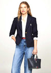 Tommy Hilfiger Corporate Monogram Small Tote Bag, Navy
