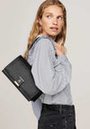 Tommy Hilfiger Monogram Crossbody Bag, Black