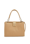 Tommy Hilfiger Pebbled Crossbody Mini Tote Bag, Safari Canvas