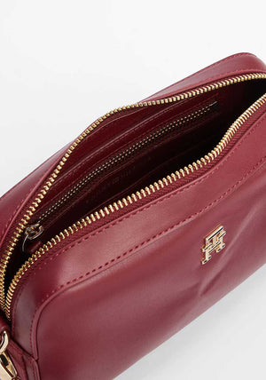 Tommy Hilfiger Distinct Camera Crossbody Bag, Red