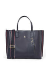 Tommy Hilfiger Distinct Satchel, Navy