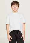 Tommy Hilfiger Boy Short Sleeve Essential Tee, White