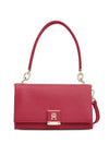 Tommy Hilfiger Flap Closure Crossbody Bag, Rouge