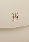 Tommy Hilfiger Chic Push Lock Crossbody Bag, Cream