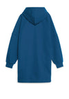 Tommy Hilfiger Girls Logo Oversized Hoody Dress, Deep Indigo