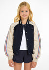 Tommy Hilfiger Girl 1985 Collection Varsity Jacket, Navy