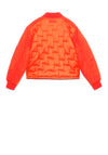 Tommy Hilfiger Girl Quilted Boxy Bomber Jacket, Fierce Red