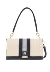 Tommy Hilfiger Heritage Canvas Crossbody Bag, Space Blue Mix