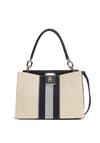 Tommy Hilfiger Heritage Canvas Small Tote Bag, Navy Mix