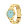 Tommy Hilfiger Ladies Jade Watch, Gold and Blue