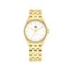 Tommy Hilfiger Ladies Jade Watch, Gold and White