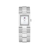 Tommy Hilfiger Ladies Ivy Rectangular Watch, Silver