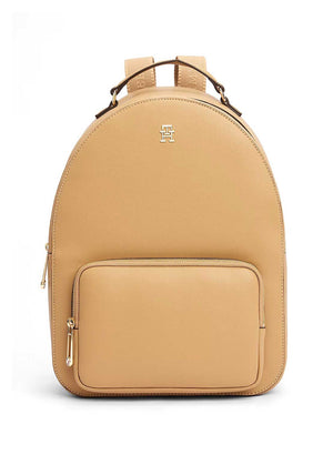 Tommy Hilfiger Soft Logotape Backpack, Tan