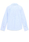 Tommy Hilfiger Boy Long Sleeve Essential Oxford Shirt, Blue