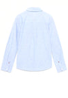Tommy Hilfiger Boy Long Sleeve Essential Oxford Shirt, Blue