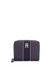 Tommy Hilfiger Monogram Zip Around Wallet, Navy