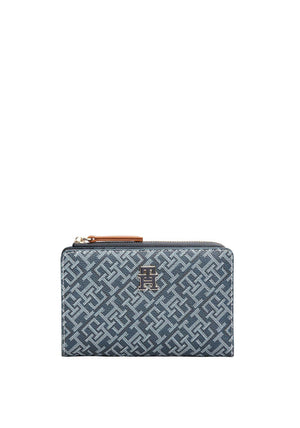 Tommy Hilfiger Monogram Bifold Medium Wallet, Navy