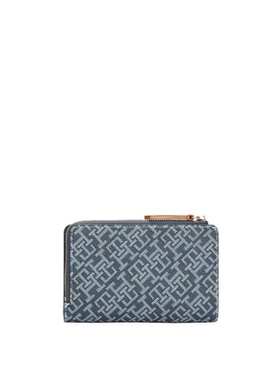 Tommy Hilfiger Monogram Bifold Medium Wallet, Navy