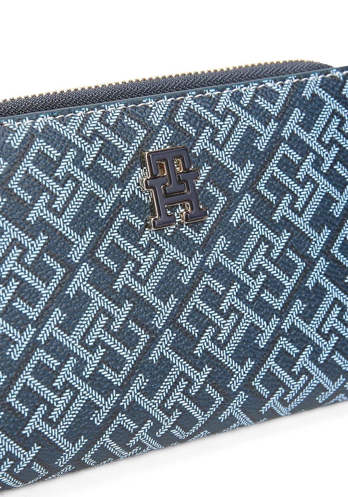 Tommy Hilfiger Monogram Bifold Medium Wallet, Navy