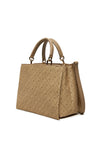 Tommy Hilfiger Logo Monogram Mini Tote Bag, Neutral