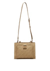 Tommy Hilfiger Logo Monogram Mini Tote Bag, Neutral