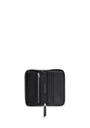 Tommy Hilfiger Quilted Zip Around Wallet, Black