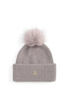 Tommy Hilfiger Elevated Chic Bobble Beanie, Grey