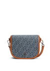 Tommy Hilfiger Monogram Saddle Crossbody Bag, Navy