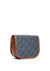 Tommy Hilfiger Monogram Saddle Crossbody Bag, Navy