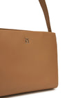 Tommy Hilfiger Pebbled Crossbody Satchel Bag, Tan