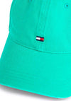 Tommy Hilfiger Essential Flag Embroidered Baseball Hat, Olympic Green