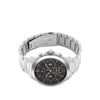 Tommy Hilfiger Mens Skeleton Dial Sub-Counter Watch, Silver and Grey