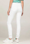 Tommy Hilfiger Womens Como High Rise Skinny Jeans, White