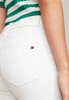 Tommy Hilfiger Womens Como High Rise Skinny Jeans, White